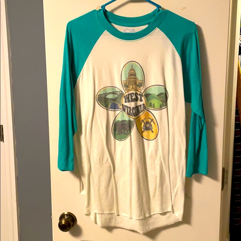 Luckybird WV baseball tee